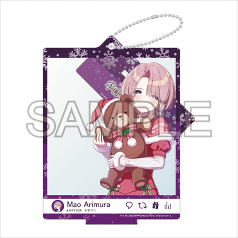 『学園アイドルマスター』自撮り風アクリルスタンド Fluorite '24クリスマス 有村麻央Ver.