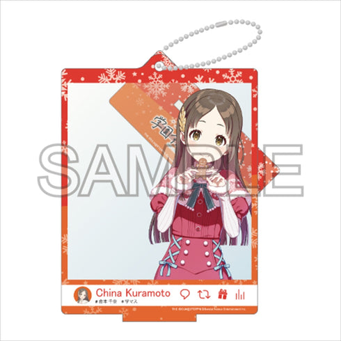 『学園アイドルマスター』自撮り風アクリルスタンド Wonder Scale '24クリスマス 倉本千奈Ver.