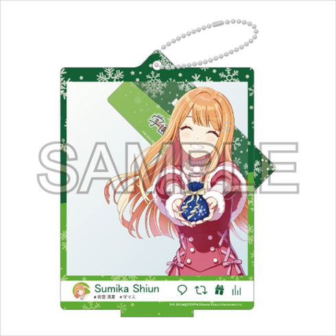 『学園アイドルマスター』自撮り風アクリルスタンド Tame-Lie-One-Step '24クリスマス 紫雲清夏Ver.