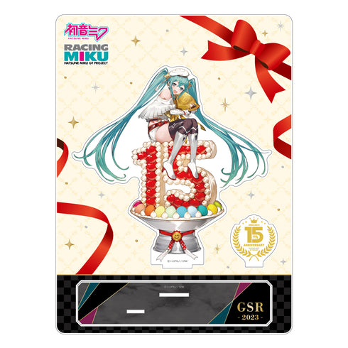 『初音ミク』レーシングミク 2023 15th Anniversary Ver. アクリルスタンド
