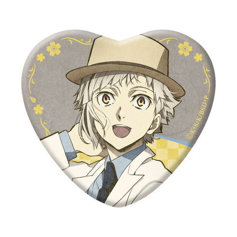 『文豪ストレイドッグス』描きおろしハート缶バッジ modern fashion【BOX】