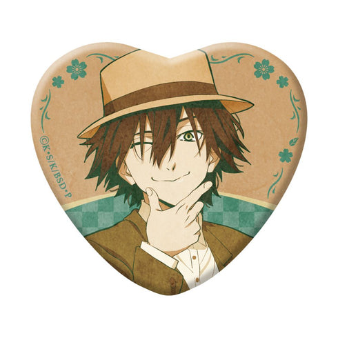 『文豪ストレイドッグス』描きおろしハート缶バッジ modern fashion【BOX】