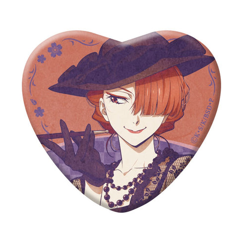 『文豪ストレイドッグス』描きおろしハート缶バッジ modern fashion【BOX】