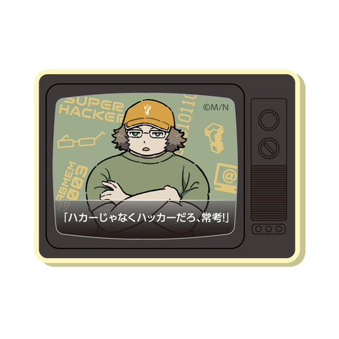 "STEINS;GATE" TV-Shaped Magnet / Super Hacker
