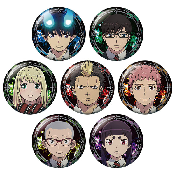 『青の祓魔師 島根啓明結社篇』トレーディンググリッター缶バッジ【BOX】