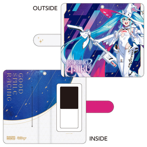 『レーシングミク』2024Ver. 手帳型スマートフォンケース Vol.1【202503再販】