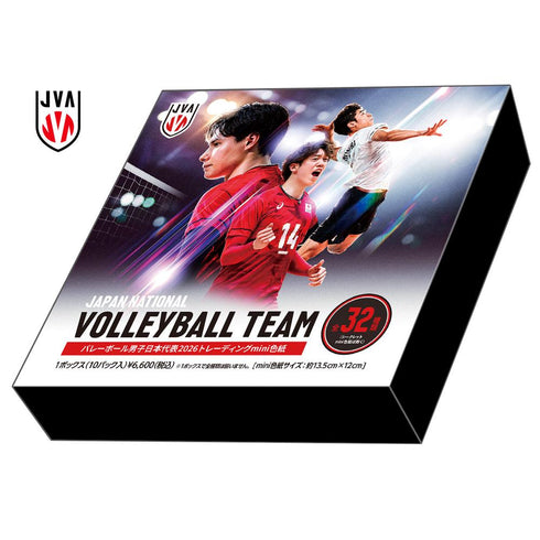 『バレーボール女子日本代表2026』バレーボール男子日本代表2026 トレーディングmini色紙【BOX】