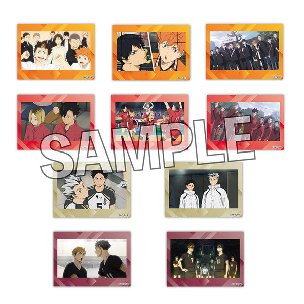『ハイキュー!!』トレーディングステッカー 場面写BOX