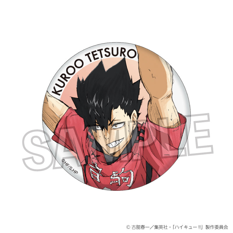 ハイキュー!!』ギラギラ缶バッジ vol.3 黒尾鉄朗 - Anime Store.JP