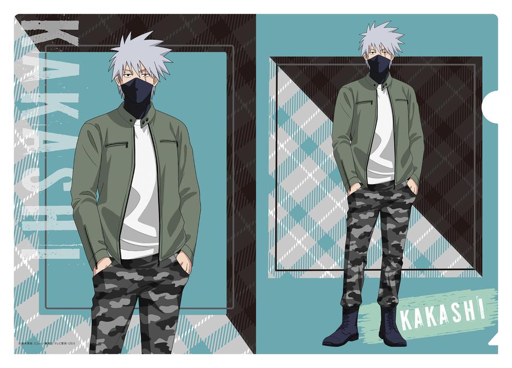 NARUTO カカシ クリアファイル グッズ-クリアファイル】NARUTO-ナルト- 疾風伝 A4シングル