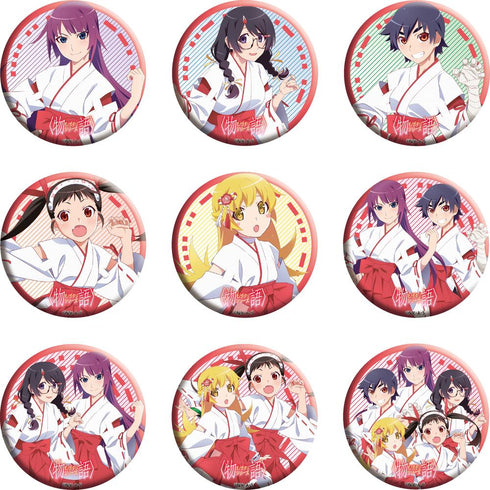 『物語シリーズ』トレーディング缶バッジ【BOX】