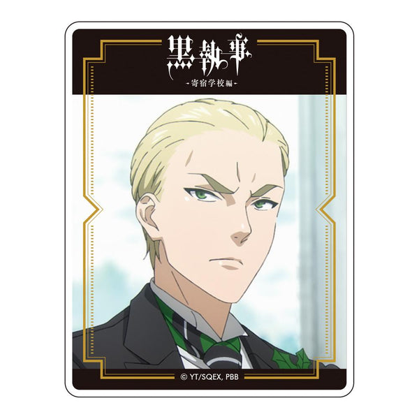 "Black Butler: Boarding School Arc" Memorial Acrylic Badge: Lawrence Bloor