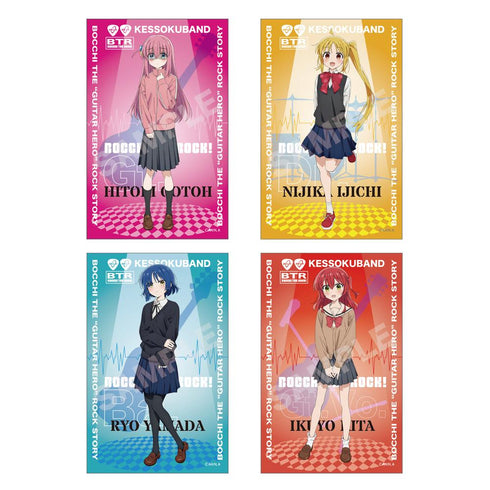 『ぼっち・ざ・ろっく!』サテン地ステッカー /01 第1弾(全8種)【BOX】【202502再販】