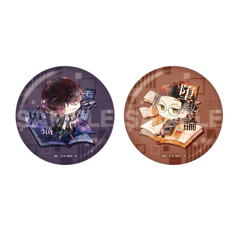 『文豪ストレイドッグス』メタリック缶バッジ /01 全10種【BOX】【202510再販】