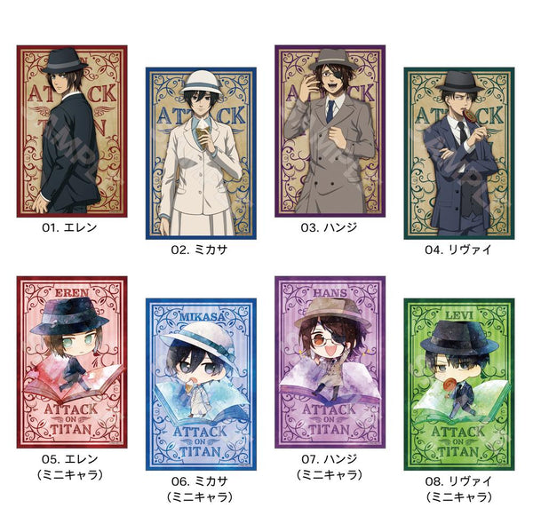 『進撃の巨人 The Final Season』サテン地ステッカー /01 全8種【BOX】【202510再販】