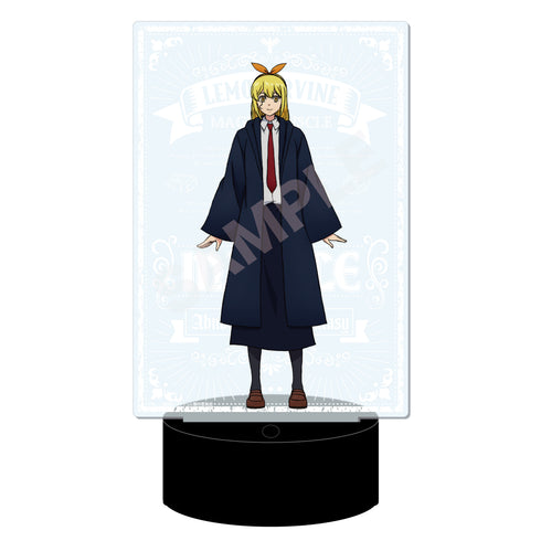 "MASHLE" LED Large Acrylic Stand 05 Lemon