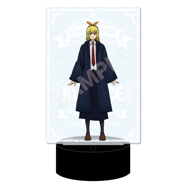 "MASHLE" LED Large Acrylic Stand 05 Lemon