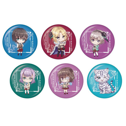 『ヘブンバーンズレッド』メタリック缶バッジ /01 BOXA(全12種)【202502再販】