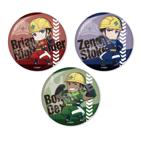 『THE MARGINAL SERVICE』メタリック缶バッジ 01 全9種 BOX