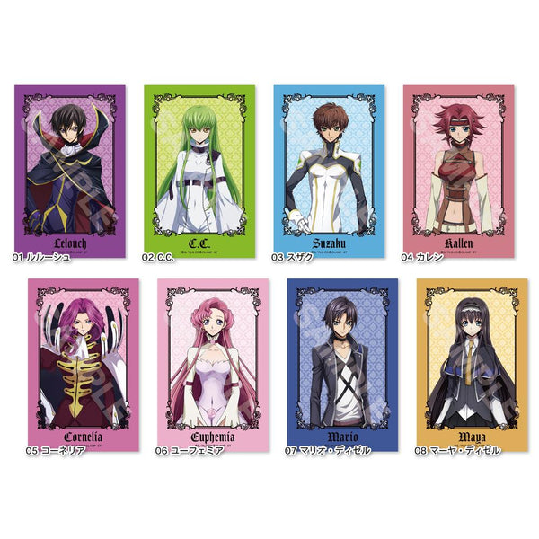 『コードギアス 反逆のルルーシュ ロストストーリーズ』サテン地ステッカー /01 BOXA(全8種)【202608再販】