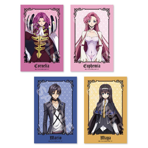 『コードギアス 反逆のルルーシュ ロストストーリーズ』サテン地ステッカー /01 BOXA(全8種)【202608再販】