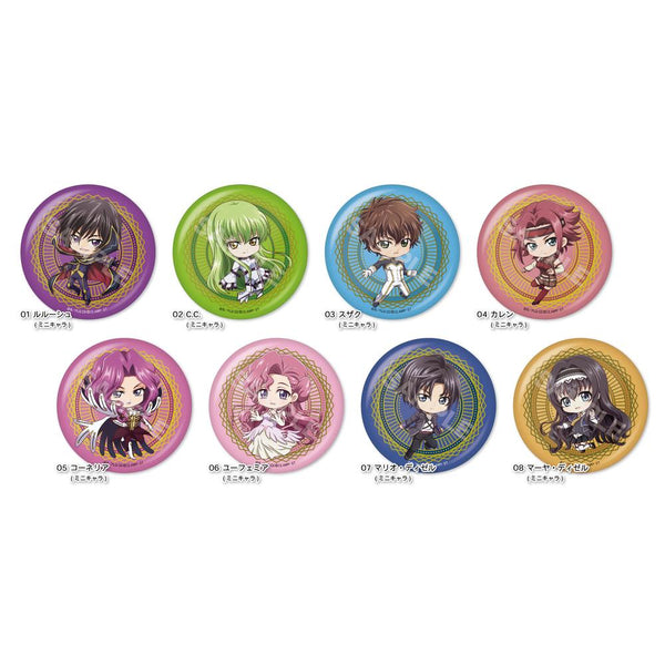 『コードギアス 反逆のルルーシュ ロストストーリーズ』メタリック缶バッジ /01 BOXB(全8種)【202608再販】
