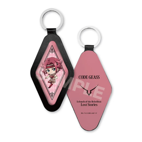 『コードギアス 反逆のルルーシュ ロストストーリーズ』レザーキーホルダー /04 カレン(ミニキャラ)【202608再販】