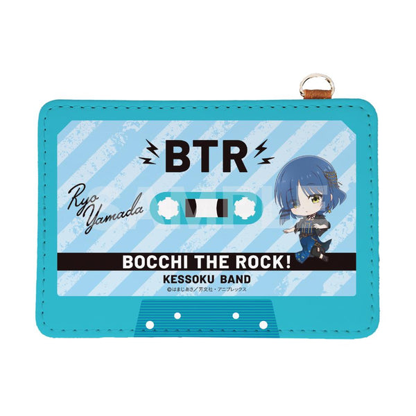 『ぼっち・ざ・ろっく!』レザーパスケース /07 山田リョウ(オリジナル衣装)【202502再販】