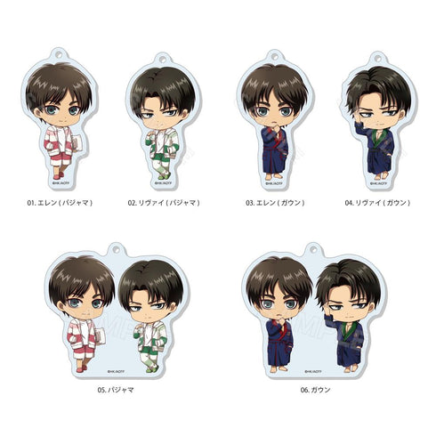 『進撃の巨人』ルームウェアver. アクリルキーホルダー /01 BOXB(全6種)【202510再販】