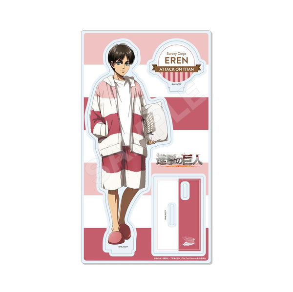 『進撃の巨人』ルームウェアver. アクリルスタンド /01 エレン(パジャマ)【202510再販】