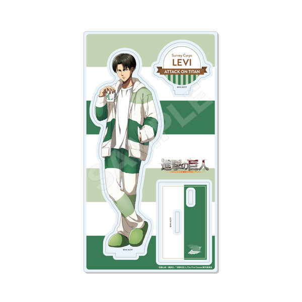 "Attack on Titan" Acrylic Stand 02: Levi (Pajamas)