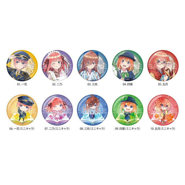 『五等分の花嫁∽』缶バッジ 01 大正ロマンVer.【BOX】