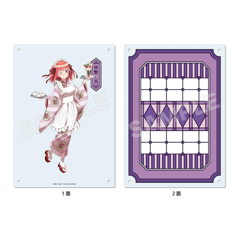 『五等分の花嫁∽』ツインアクリルボード 02 二乃(大正ロマンVer.)