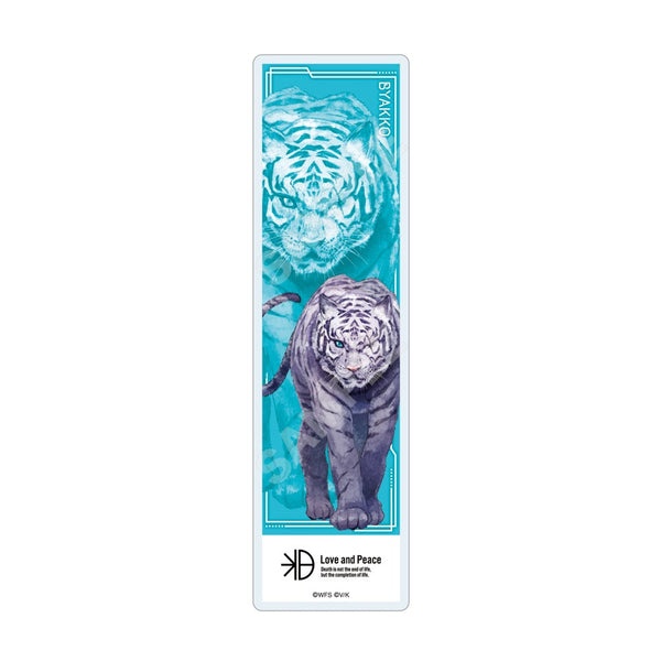 "Heaven Burns Red" Clear Bookmark / 12 Byakko