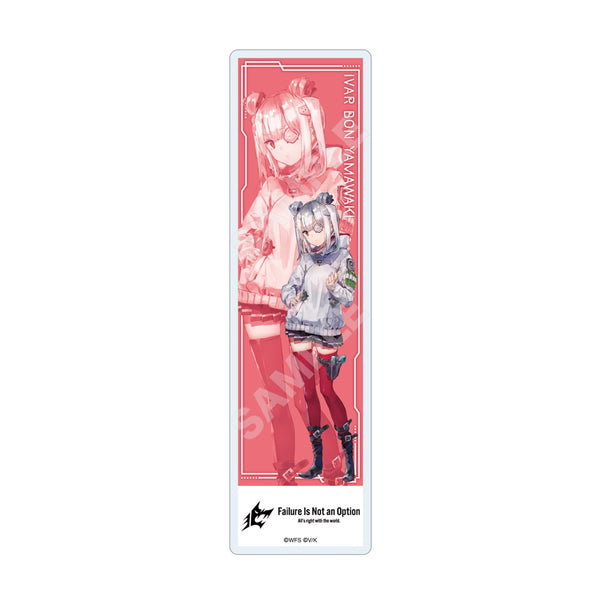 "Heaven Burns Red" Clear Bookmark /13 Yamawaki Bon Ivar