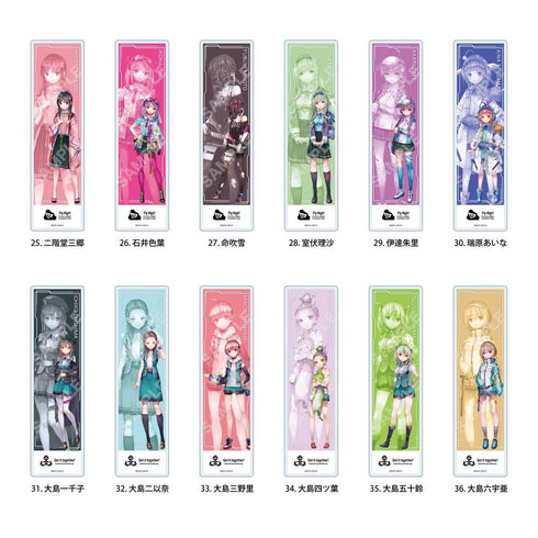 『ヘブンバーンズレッド』クリアブックマーカー /34 大島四ツ葉【202502再販】