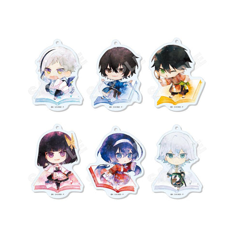 『文豪ストレイドッグス』キャラでるアート まるっとスタンドキーホルダー /01 全13種(チャイナ服ver.)【BOX】