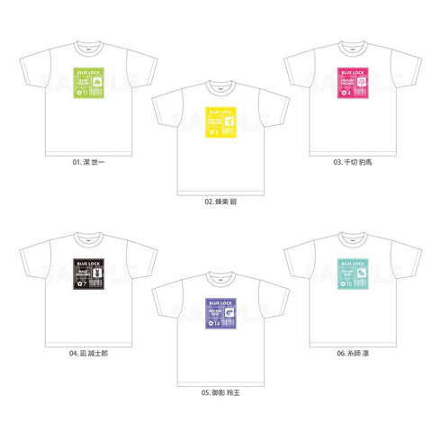 『ブルーロック』Tシャツ /02 蜂楽 廻