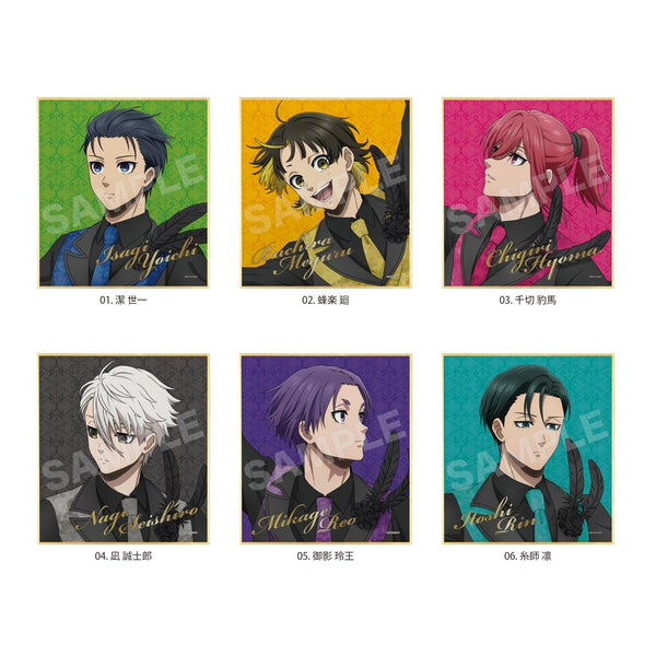 『ブルーロック』ブラックスワン ミニ色紙 /01 BOXA(全6種)