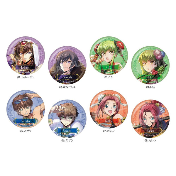 『コードギアス 反逆のルルーシュ ロストストーリーズ』缶バッジ /01 全8種【BOX】【202608再販】