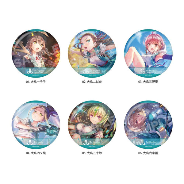 『ヘブンバーンズレッド』缶バッジ /06 第31E部隊(全6種)【BOX】