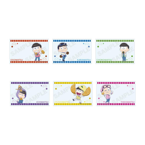 『おそ松さん』デート風ver. クリアカード /01 全12種【BOX】【202510再販】