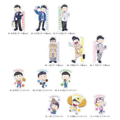『おそ松さん』ステッカー 01【BOX】