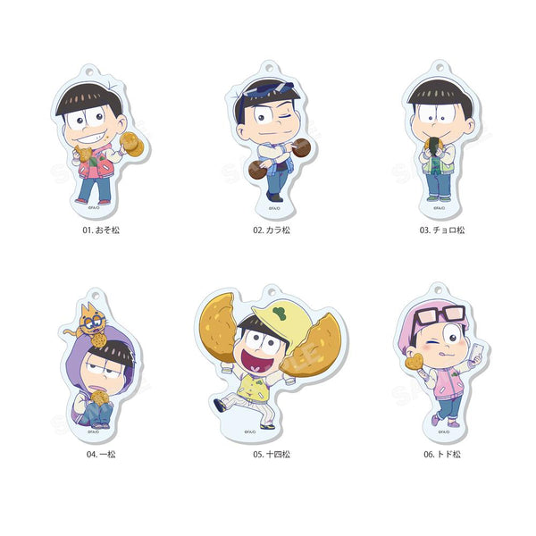 『おそ松さん』まるっとスタンドキーホルダー /01 全6種(ミニキャラ)【BOX】【202510再販】