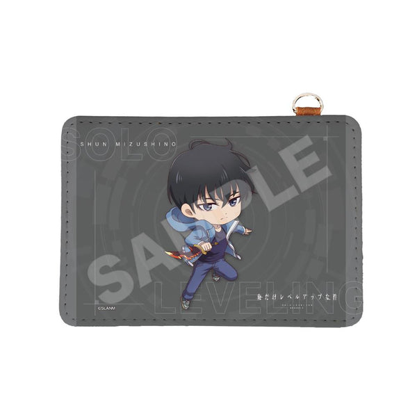 『俺だけレベルアップな件』レザーパスケース /07 水篠 旬