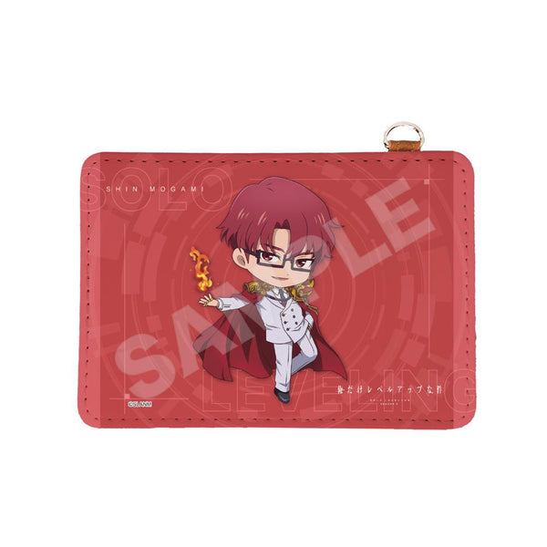 『俺だけレベルアップな件』レザーパスケース /10 最上 真