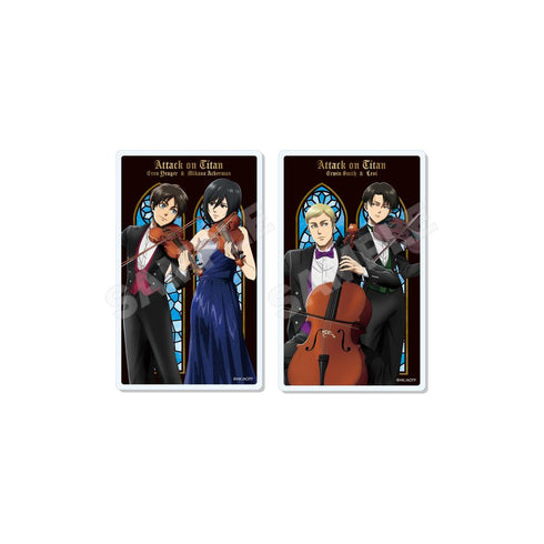 『進撃の巨人』四重奏ver. アクリルカード /01 全6種【BOX】【202602再販】