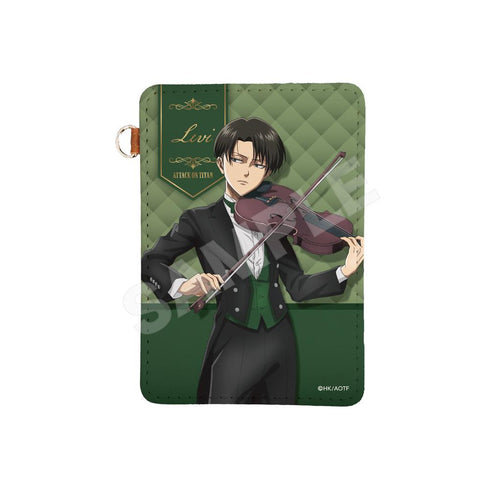『進撃の巨人』四重奏ver. レザーパスケース /03 リヴァイ【202602再販】