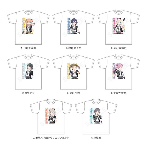 『ラブライブ!蓮ノ空女学院スクールアイドルクラブ』アイドゥーミー! ver. Tシャツ /D 百生 吟子