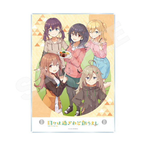 『日々は過ぎれど飯うまし』アクリルボード -技- /01 ティザービジュアル